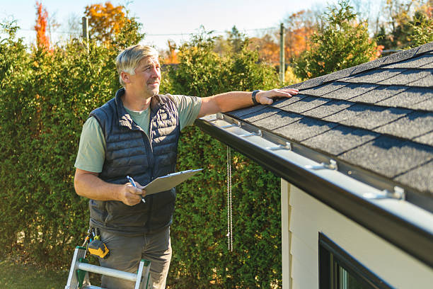 Professional Storm Damage Roof Repair technician working in Reston, VA
